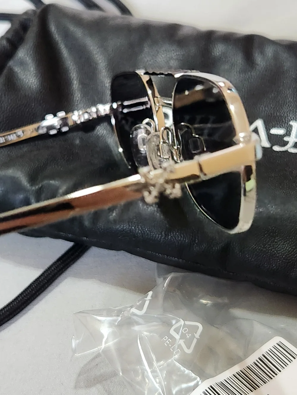 Off-White Baltimore Sunglasses Silver Metal